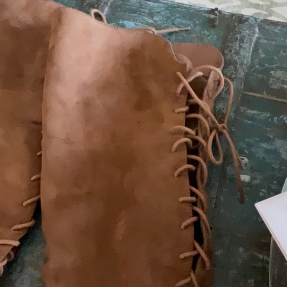 Soda above the knee boots beautiful brown color nwot - Picture 4 of 7